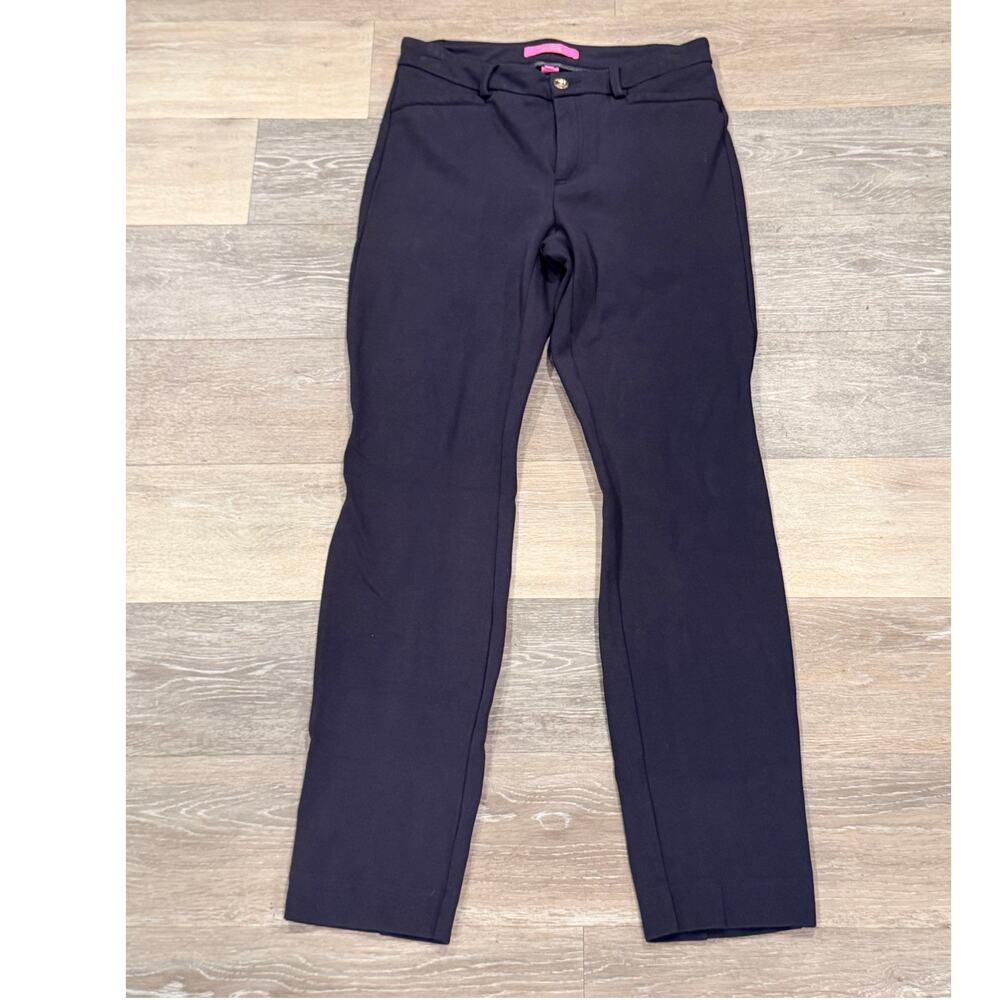 Lilly Pulitzer Black Pants Size Small Skinny
